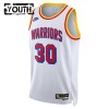 Maillot Basket Enfant Golden State Warriors Stephen Curry 2024-25 Nike Classic Edition Blanc Swingman